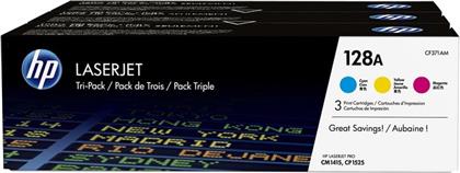 ΤΟΝΕΡ ΜΑΥΡΟ 128A 3 COLOR PACK LASERJET TONER (CF371AM) HP