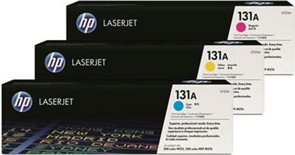 ΤΟΝΕΡ ΜΑΥΡΟ 131A 3 COLOR PACK LASERJET TONER (U0SL1AM) HP