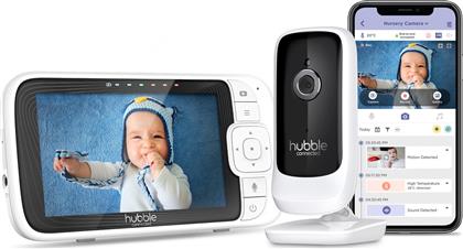 NURSERY PAL LINK PREMIUM 5'' SMART BABY MONITOR ΟΘΟΝΗ ΜΩΡΟΥ ΑΜΦΙΔΡΟΜΗΣ ΕΠΙΚΟΙΝΩΝΙΑΣ 1 ΤΕΜΑΧΙΟ HUBBLE CONNECTED