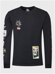 LONGSLEEVE MARVEL SPIDEY SENSE TS02054 ΜΑΥΡΟ REGULAR FIT HUF