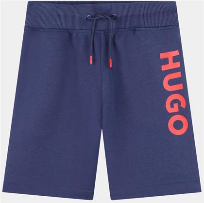 ΑΘΛΗΤΙΚΟ ΣΟΡΤΣ G00034 D ΣΚΟΥΡΟ ΜΠΛΕ REGULAR FIT HUGO