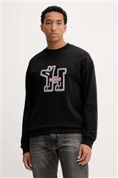 ΒΑΜΒΑΚΕΡΗ ΜΠΛΟΥΖΑ BASHINAH ΧΡΩΜΑ: ΜΑΥΡΟ, 50549213 HUGO BLUE