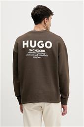 ΒΑΜΒΑΚΕΡΗ ΜΠΛΟΥΖΑ ΧΡΩΜΑ: ΜΑΥΡΟ, 50510732 HUGO BLUE