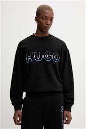 ΒΑΜΒΑΚΕΡΗ ΜΠΛΟΥΖΑ ΧΡΩΜΑ: ΜΑΥΡΟ, 50549148 HUGO BLUE