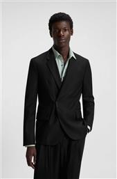 BOSS ΑΝΔΡΙΚΟ ΣΑΚΑΚΙ ΜΟΝΟΧΡΩΜΟ ΜΕ ΜΕΤΑΛΛΙΚΟ ΚΛΕΙΣΙΜΟ ''HANS'' - 50549053 ΜΑΥΡΟ HUGO