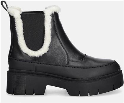 BOSS ΓΥΝΑΙΚΕΙΑ ΜΠΟΤΑΚΙΑ ΜΕ FAUX ΓΟΥΝΑ ''KRIS'' - 50548203 ΜΑΥΡΟ HUGO