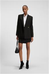 BOSS ΓΥΝΑΙΚΕΙΑ MINI ΦΟΥΣΤΑ ΚΡΟΥΑΖΕ ΜΕ ΧΡΥΣΟ ΚΟΥΜΠΙ REGULAR FIT ''RALUNI'' - 50547624 ΜΑΥΡΟ HUGO