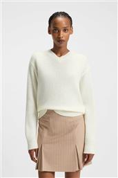 BOSS ΓΥΝΑΙΚΕΙΑ ΠΛΕΚΤΗ ΜΠΛΟΥΖΑ ΜΕ ΛΟΓΟΤΥΠΟ ''SOLANU'' - 50545092 ΛΕΥΚΟ HUGO