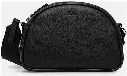 BOSS ΓΥΝΑΙΚΕΙΑ ΤΣΑΝΤΑ CROSSBODY ΜΕ ΛΟΓΟΤΥΠΟ ''BEL 2.0'' - 50552304 ΜΑΥΡΟ HUGO