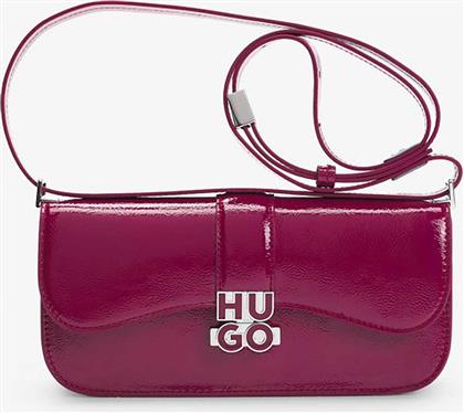 BOSS ΓΥΝΑΙΚΕΙΑ ΤΣΑΝΤΑ CROSSBODY '' MELANIE'' - 50529108 ΜΟΒ HUGO