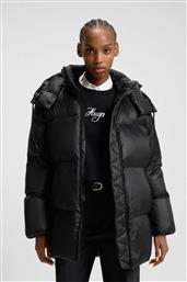 BOSS ΓΥΝΑΙΚΕΙΟ ΜΠΟΥΦΑΝ ΑΔΙΑΒΡΟΧΟ ΚΑΠΙΤΟΝΕ ''FALENTINA'' - 50547228 ΜΑΥΡΟ HUGO