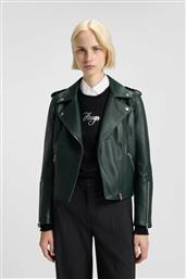 BOSS ΓΥΝΑΙΚΕΙΟ ΔΕΡΜΑΤΙΝΟ BIKER JACKET ''LUJANA'' - 50551255 ΧΑΚΙ HUGO