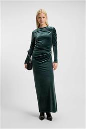 BOSS ΓΥΝΑΙΚΕΙΟ MAXI ΦΟΡΕΜΑ VELVET ''NARTECO'' - 50547364 ΧΑΚΙ HUGO