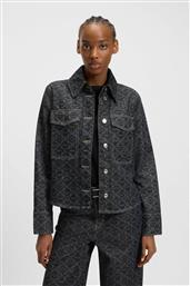 BOSS ΓΥΝΑΙΚΕΙΟ ΤΖΙΝ JACKET ''GADISON'' - 50541531 DENIM BLUE HUGO