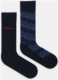 ΚΑΛΤΣΕΣ 2-PACK ΧΡΩΜΑ: ΝΑΥΤΙΚΟ ΜΠΛΕ, 50546706 HUGO