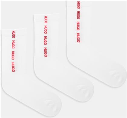 ΚΑΛΤΣΕΣ 3-PACK ΧΡΩΜΑ: ΑΣΠΡΟ, 50543076 HUGO