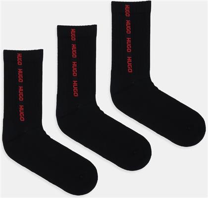 ΚΑΛΤΣΕΣ 3-PACK ΧΡΩΜΑ: ΑΣΠΡΟ, 50543076 HUGO