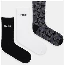 ΚΑΛΤΣΕΣ 3-PACK ΧΡΩΜΑ: ΜΑΥΡΟ, 50546476 HUGO