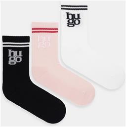 ΚΑΛΤΣΕΣ 3P QS SPORTYLOG CC W 3-PACK ΧΡΩΜΑ: ΜΑΥΡΟ, 50553449 HUGO