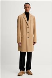 ΜΑΛΛΙΝΟ ΠΑΛΤΟ BASHINAH ΧΡΩΜΑ: ΠΡΑΣΙΝΟ, 50546528 HUGO