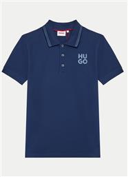 POLO G00159 D ΜΠΛΕ REGULAR FIT HUGO