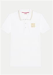 POLO G00159 D ΛΕΥΚΟ REGULAR FIT HUGO