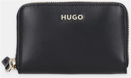 ΠΟΡΤΟΦΟΛΙ SYNDRA-ZIP AROUND SM ΧΡΩΜΑ: ΜΑΥΡΟ, 50557983 HUGO