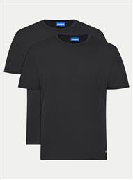 ΣΕΤ 2 T-SHIRTS NAOLO 50522383 ΜΑΥΡΟ REGULAR FIT HUGO