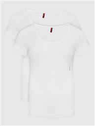 ΣΕΤ 2 T-SHIRTS TWIN 50469660 ΛΕΥΚΟ REGULAR FIT HUGO