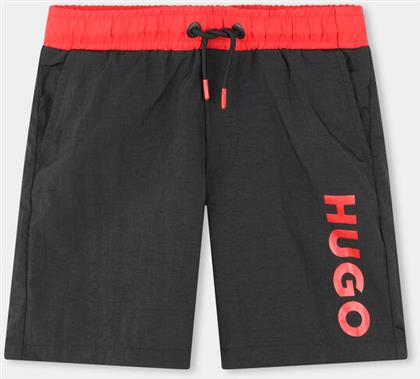 ΣΟΡΤΣ ΚΟΛΥΜΒΗΣΗΣ G00002 D ΜΑΥΡΟ REGULAR FIT HUGO