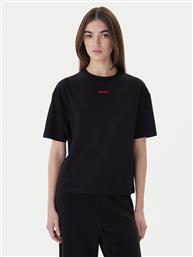 T-SHIRT 50490593 ΜΑΥΡΟ RELAXED FIT HUGO