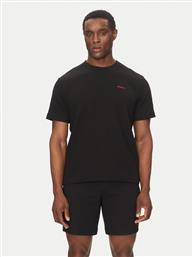 T-SHIRT AUSTIN 50532011 ΜΑΥΡΟ REGULAR FIT HUGO
