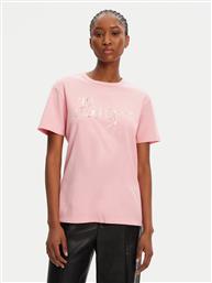 T-SHIRT DAMACIA-5 50544868 ΡΟΖ REGULAR FIT HUGO