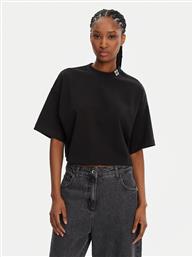 T-SHIRT DAMELODY 50520187 ΜΑΥΡΟ RELAXED FIT HUGO