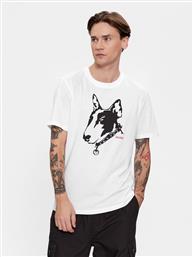 T-SHIRT DAMMOCK 50504916 ΛΕΥΚΟ REGULAR FIT HUGO