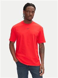 T-SHIRT DAPOLINO 50488330 ΚΟΚΚΙΝΟ RELAXED FIT HUGO