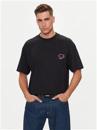T-SHIRT DIMONADE 50518963 ΜΑΥΡΟ RELAXED FIT HUGO