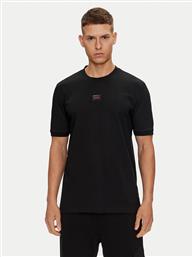 T-SHIRT DIRAGOLINO-GEL 50528171 ΜΑΥΡΟ REGULAR FIT HUGO