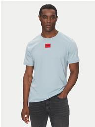 T-SHIRT DIRAGOLINO212 50447978 ΜΠΛΕ REGULAR FIT HUGO