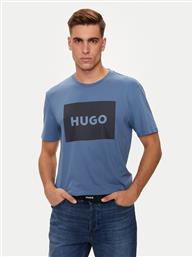 T-SHIRT DULIVE222 50467952 ΜΠΛΕ REGULAR FIT HUGO