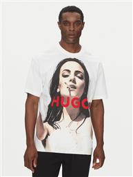 T-SHIRT DUWEDIE 50535314 ΛΕΥΚΟ OVERSIZE HUGO