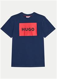 T-SHIRT G00144 D ΜΠΛΕ REGULAR FIT HUGO