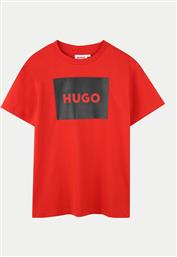 T-SHIRT G00144 M ΚΟΚΚΙΝΟ REGULAR FIT HUGO