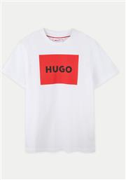 T-SHIRT G00144 M ΛΕΥΚΟ REGULAR FIT HUGO