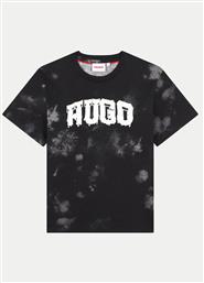 T-SHIRT G00150 D ΜΑΥΡΟ REGULAR FIT HUGO