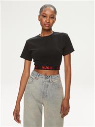 T-SHIRT LOGO 50520497 ΜΑΥΡΟ RELAXED FIT HUGO