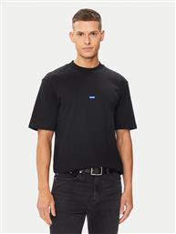 T-SHIRT NIEROS 50509991 ΜΑΥΡΟ REGULAR FIT HUGO