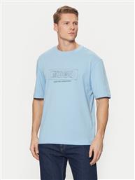 T-SHIRT NUFRANCOS 50532095 ΜΠΛΕ REGULAR FIT HUGO