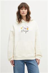 ΒΑΜΒΑΚΕΡΗ ΜΠΛΟΥΖΑ DALESSANDRA-2 TRIPLET BLUE THONG ΓΥΝΑΙΚΕΙΑ, ΧΡΩΜΑ: ΜΠΕΖ, ΜΕ ΚΟΥΚΟΥΛΑ, 50555814 HUGO