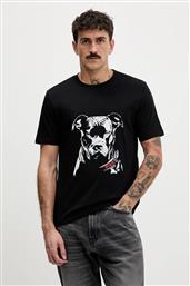 ΒΑΜΒΑΚΕΡΟ ΜΠΛΟΥΖΑΚΙ METT-VALENTINE ΑΝΔΡΙΚΟ, ΧΡΩΜΑ: ΜΑΥΡΟ, 50553779 HUGO